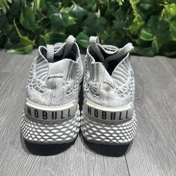 Nobull Unisex Knit Runner Gray Running Shoes Sneakers Size M 6 W 7.5 main image 9